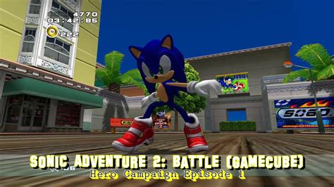 Sonic Adventure Battle City Escape Youtube