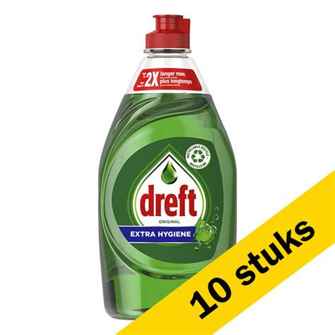 Aanbieding Dreft Afwasmiddel Original 10 Flessen 430 Ml Dreft