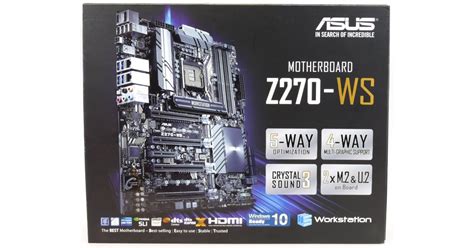 Asus Z Ws Motherboard Review