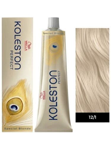 Wella Koleston Perfect Hair Color 12 1 Special Blonde Ash 60 Ml Each