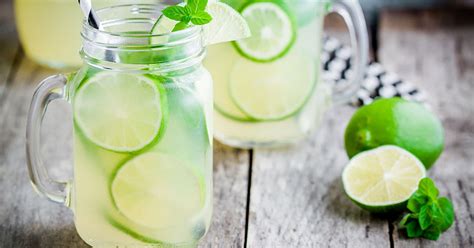 Recette Citronnade Au Citron Vert Facile Rapide