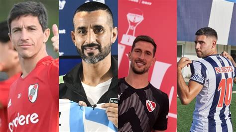 Los Refuerzos Más Destacados Del Fútbol Argentino En El Mercado De