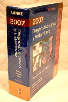 Libro diagnóstico clínico y tratamiento ISBN 5457234 Comprar en