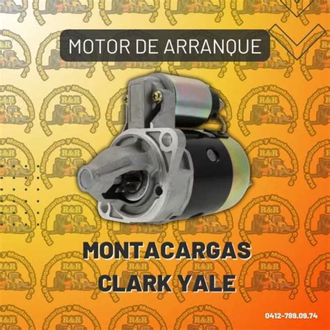 Motor De Arranque Montacargas Clark Yale MercadoLibre