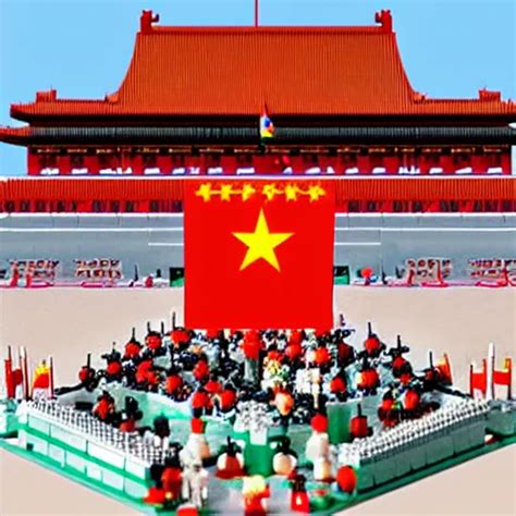 Tiananmen Square Lego Set Stable Diffusion OpenArt