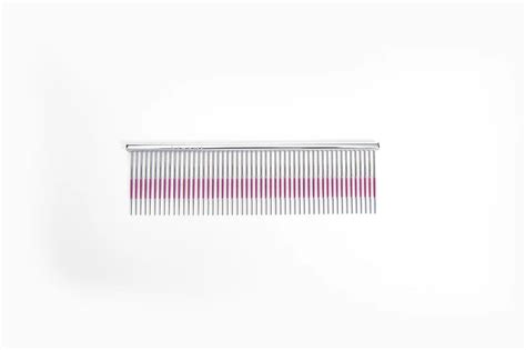 Utsumi 45 Wide Pink Line Comb