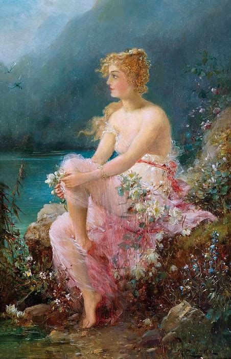 Water Lilies Hans Zatzka