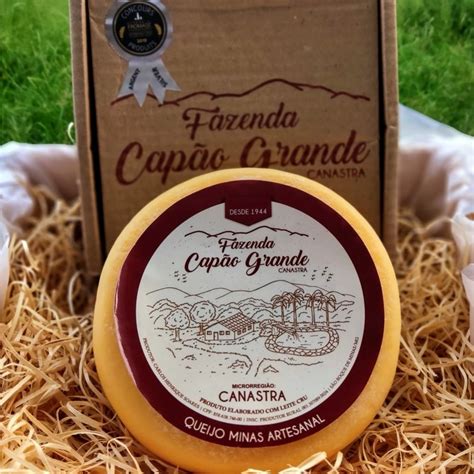 Queijo Canastra Fazenda Cap O Grande Tradicional