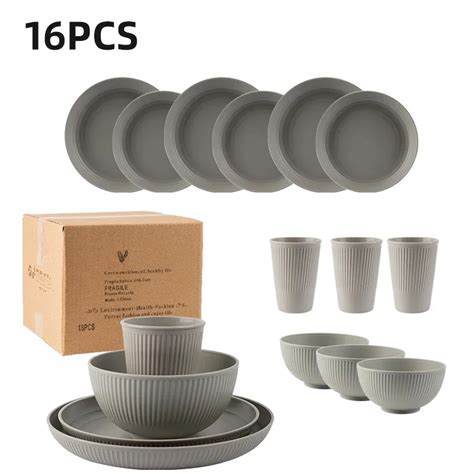 Port Til Trigo Palha Dinnerware Sets Lou A Pratos Tigela Pires Prato