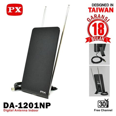 Jual PX Antena Digital Indoor DA 1201NP Antenna Dalam TV LCD L Lop6