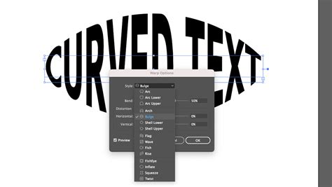 How To Curve Text In Adobe Illustrator 4 Ways Otosection