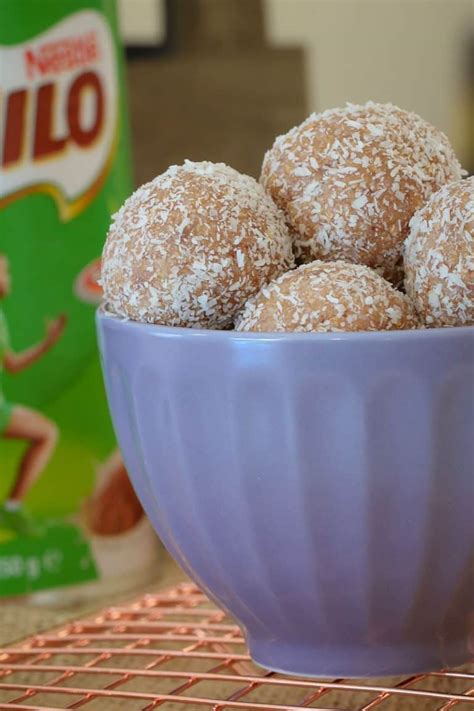 Easy Milo Balls | 4 Ingredients - Bake Play Smile