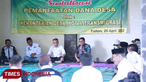 Pernah Tertinggi Di Jatim Dana Desa Di Kabupaten Probolinggo