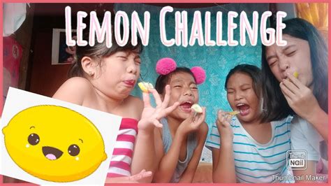 Lemon Challenge Ang Asim Youtube