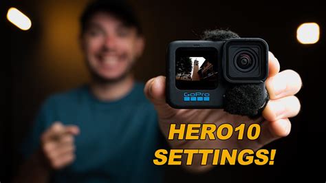 Best Gopro Hero10 Settings For Outdoors Indoors And Low Light Youtube