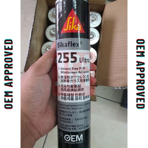 Jual Lem Sealant Kaca Mobil Sika Sikaflex 255 Ultra Shopee Indonesia