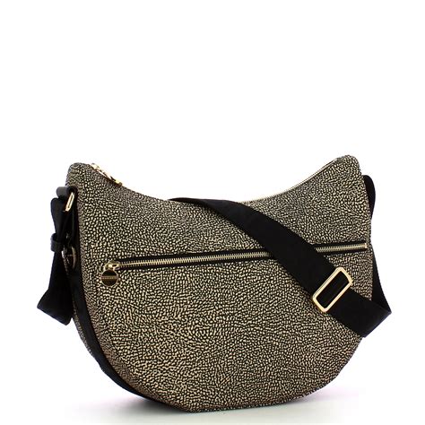 Borsa Luna Middle In Nylon Riciclato Con Taschino Borbonese Bagalier