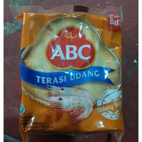 Jual Terasi Udang Abc Pack Sachet Gr Shopee Indonesia