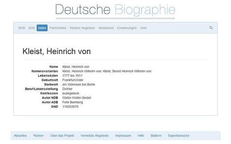 Deutsche Biographie Wikiwand