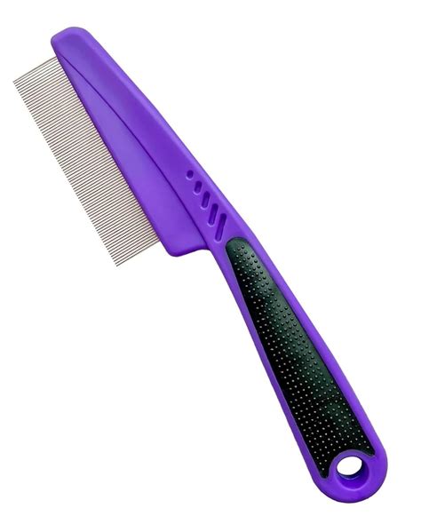 Amazon.com: Yumflan Flea Comb with Rubber Handle, Flea and Tick Combs