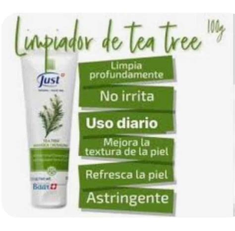 Gel Limpiador De Tea Tree Just antiacné Dd Cuotas sin interés