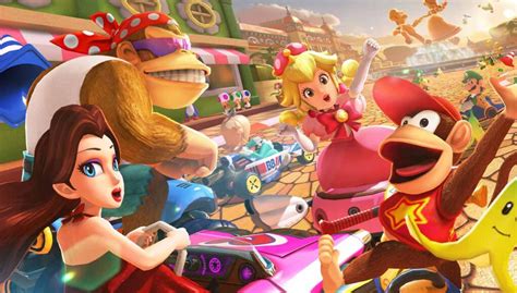 Nouveaux Circuits De Mario Kart Deluxe Disponibles Le Novembre Avec