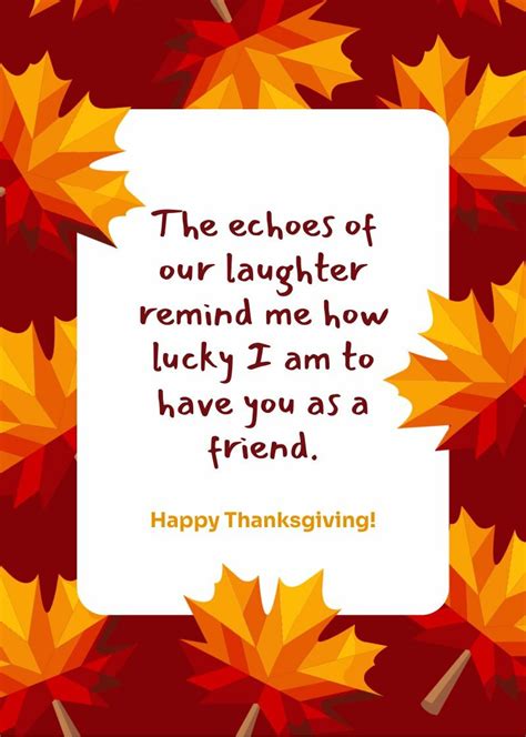 Thanksgiving Thank You Card - Piktochart