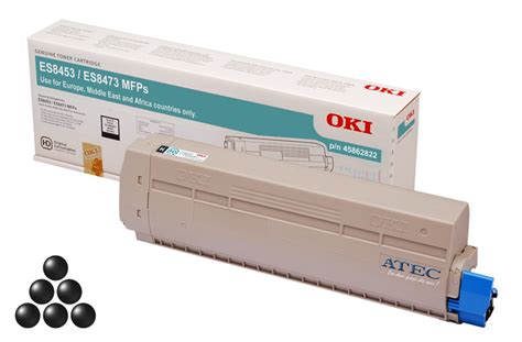 Oki Black Toner Cartridge K For Es Es Mfp Serie