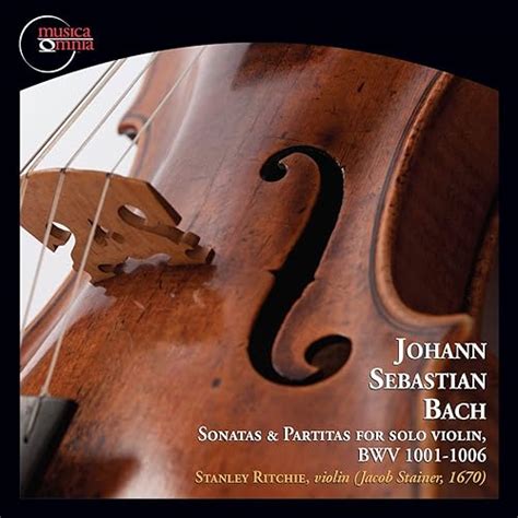 Johann Sebastian Bach Sonatas Partitas For Solo Violin BWV 1001