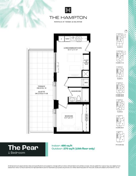 Floorplans - The Hampton