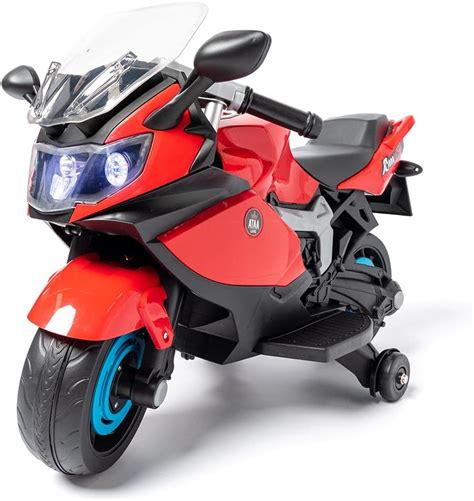 ATAA Moto Racer eléctrica batería 6v Rojo Moto eléctrica para niños