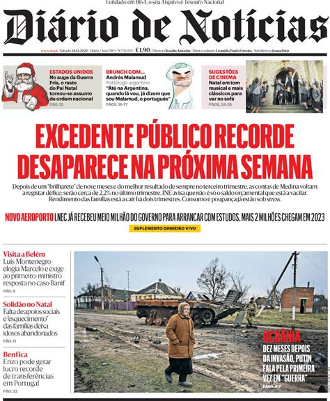 Capa Di Rio De Not Cias Dezembro Capasjornais Pt