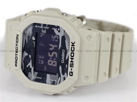 Zegarek Męski G Shock Camo Utility Series Dw 5600ca 8er Szary Beżowy