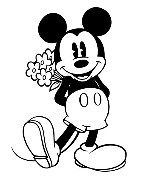 Coloriage Mickey Et Minnie T L Charger Et Imprimer Gratuit Sur