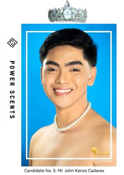 John Kenzo Cadavez Mr And Ms Cam Power Scents Award 2024 Pageant Vote Ph