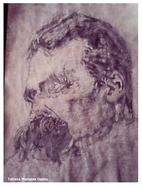 Friedrich Nietzsche Drawing By Tatiana Menezes DAENS Pixels