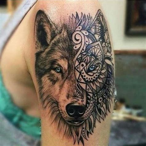 50 Tatuajes de lobos diseños y significados para hombres y mujeres