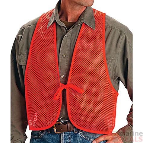 Buy Allen Hunting Safety Vest Blaze Orange Mesh Online At Marine Deals