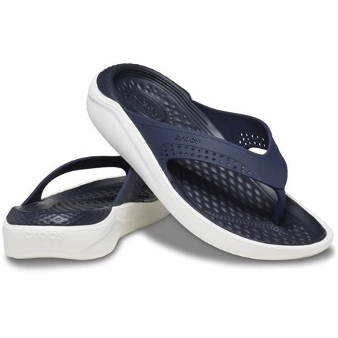 Buy Crocs Literide Navy Blue Unisex Adult Flipflops Online