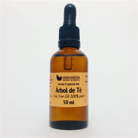 Aceite Esencial Árbol del Té ecológico 50 ml Manabios