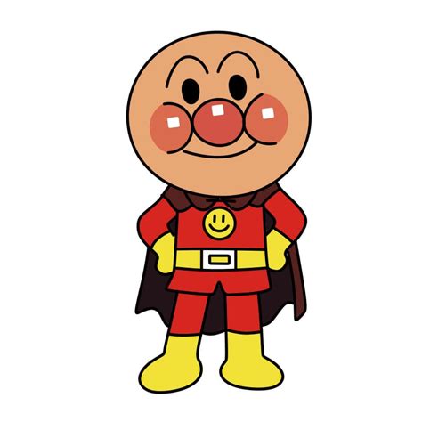 How-to-Draw-Anpanman–-Step-8-4