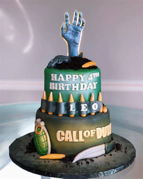 Call Of Duty Birthday Cake Ideas Mom S Got The Stuff