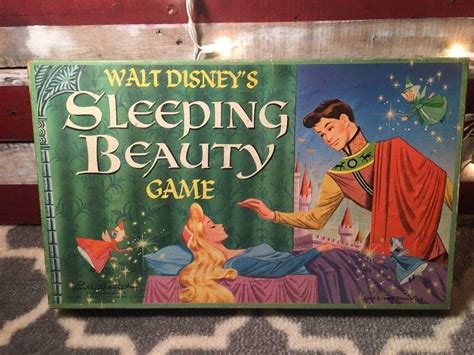 Vintage 1958 Walt Disneys Sleeping Beauty Board Game Parker Brothers