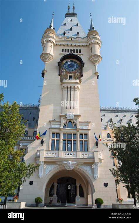 Palace Of Culture In Iasi County Romania Stock Photo Alamy