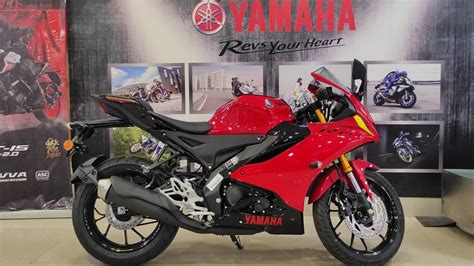 2022 Yamaha R15 V4 Metallic Red Review New Features Price