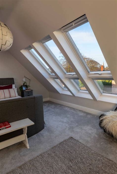 A Perfectly Pitched Loft Conversion With Velux Roof Windows