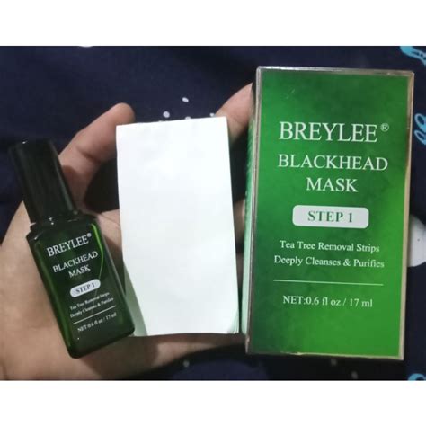 Jual BREYLEE BLACKHEAD MASK Step 1 Shopee Indonesia