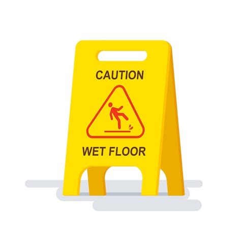 Wet Floor Sign Stock Illustrations – 6,105 Wet Floor Sign Stock - Clip ...