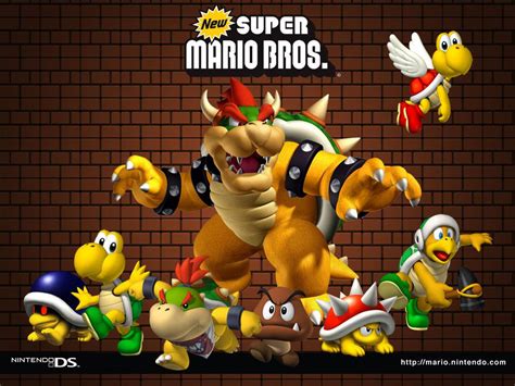 New Super Mario Bros Enemies Super Mario Bros Wallpaper 32506209