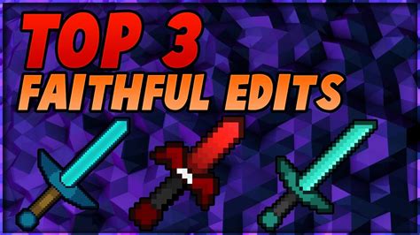 Top 3 Faithful Minecraft Pvp Texture Packs Fps Boostno Lagmax Fps 17